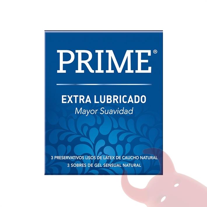 Preservativos Prime Extra Lubricados